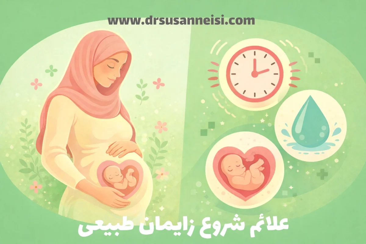 علائم شروع زایمان طبیعی